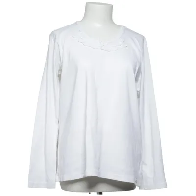 Lange mouwen shirt (Wit) van Caro Katoen