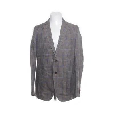 Blazer (Brun, Flerfarvet) fra s.Oliver Bomuld, Linned, Uld