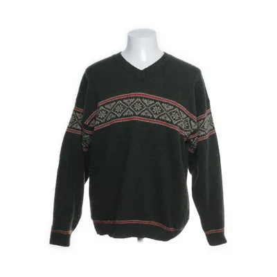 Pullover (Green, Multicolored) from Cottonfield Wool