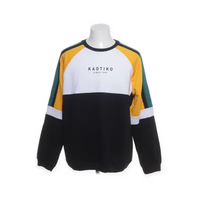 Sweatshirt (Black, White, Multicolored) from Kaotiko Cotton, Polyester