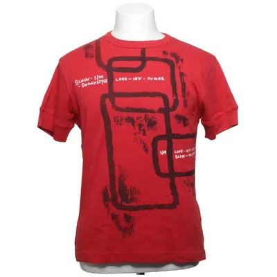 T-shirt (Red, Black) from Iceman Cotton, Polyester