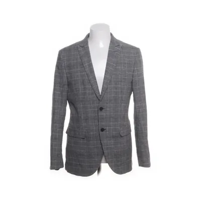 Blazer (Gray, Black, White) from Pier One Cotton, Linen, Polyester