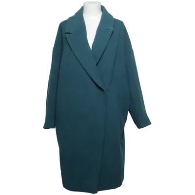 Manteau (Turquoise) de 24Colours Élasthane, Polyester, Viscose