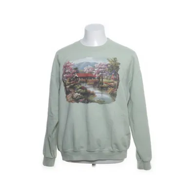 Sweatshirt (Groen, Meerkleurig) van Gildan Katoen, Polyester