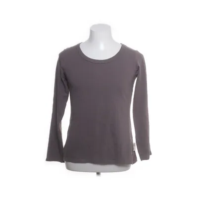 Långärmad t-shirt (Grå, Svart) från Blooming Bomull, Elastan