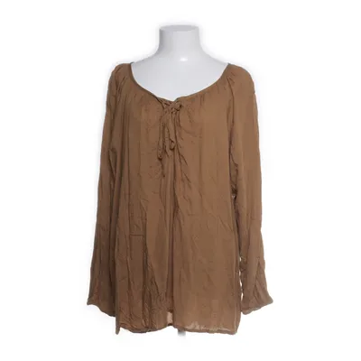 Blus (Brun, Grön) från Zizzi Viskos