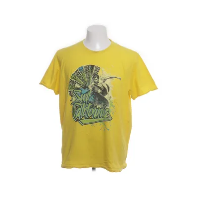 T-shirt (Yellow, Multicolored) from Teisumi Cotton