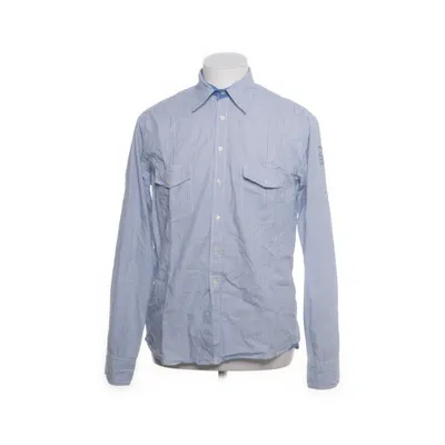 Shirt (Blauw, Wit) van Rugged Katoen