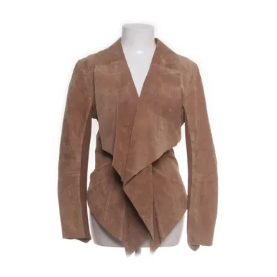 Läderjacka (Brun) från Frontrow Polyester, Skinn