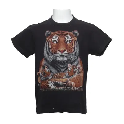 T-shirt (Svart, Flerfärgad) från Rock Eagle Bomull