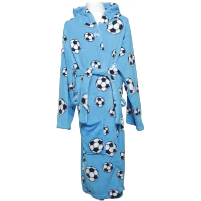 Badjas (Blauw, Meerkleurig) van Playshoes Polyester