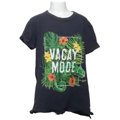 T-shirt (Blauw) van Nathalie Lété x H&M Katoen, Polyester