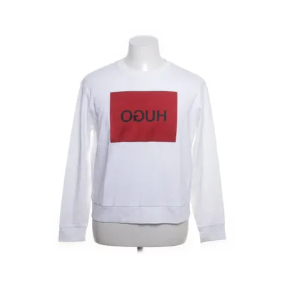 Collegetröja (Vit) från Hugo Hugo Boss Bomull, Polyester