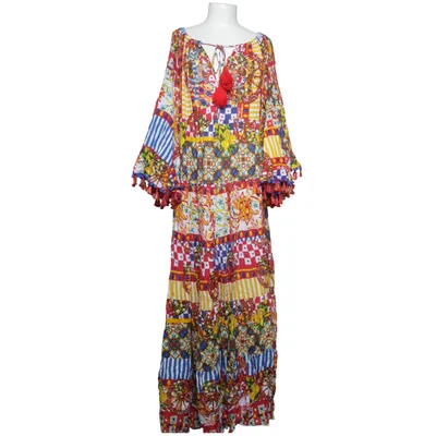 Maxi jurk (Meerkleurig) van Antica Sartoria Viscose
