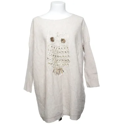 Pull-over (Beige) de Katsumi Acrylique, Angora, Polyamide