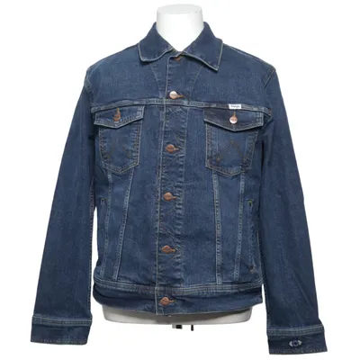 Veste en jean (Bleu) de Wrangler Coton, Élasthane