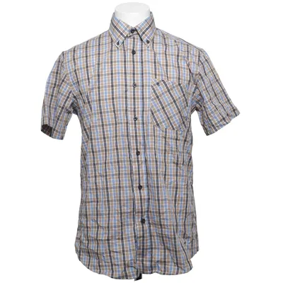 Chemise à manches courtes (Beige, Bleu, Noir) de American English by Park Lane Coton, Polyester