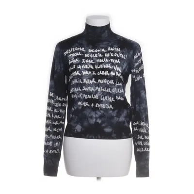 Tröja (Blå, Svart, Vit) från Desigual Polyester, Viskos