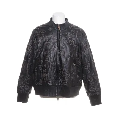 Leather jacket (Black) from Rocawear Polyester, Leather