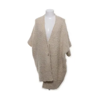 Cardigan (Beige, Sølv) fra Rich & Royal Akryl, Metallfiber, Mohair, Polyamid, Polyester, Uld