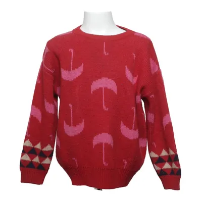 Sweater (Red, Pink, Multicolored) from Bobo Choses Acrylic, Alpaca wool, Viscose