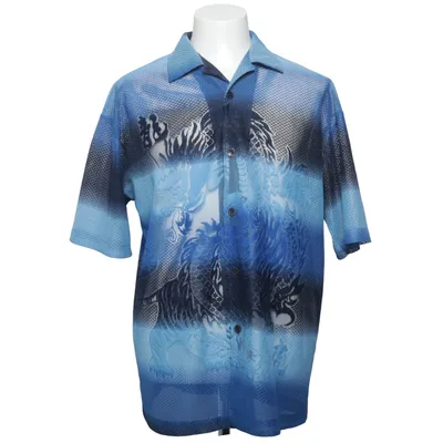 Chemise à manches courtes (Bleu, Noir) de Ecko Unltd Polyester