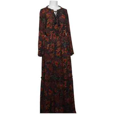 Maxi dress (Brown, Multicolored) from H&M Polyester