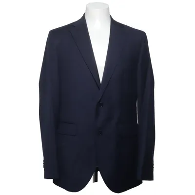 Blazer (Blue) from Riley Polyester, Viscose, Wool