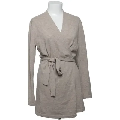 Slå om-cardigan (Beige) fra Newhouse Uld