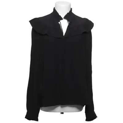 Bluse (Sort) fra KappAhl Polyester, Viscose
