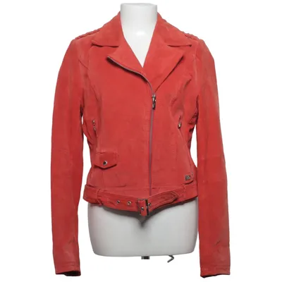 Bikerjacka (Röd) från Jofama by Kenza Skinn