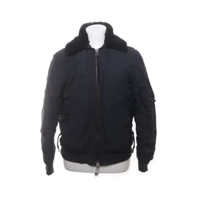 Pilotjakke (Sort) fra Acne Bomuld, Pels, Polyamid, Polyester, Viscose