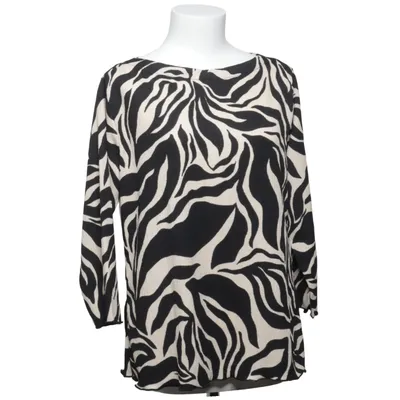 Blouse (Noir, Beige) de C&A Élasthane, Polyester