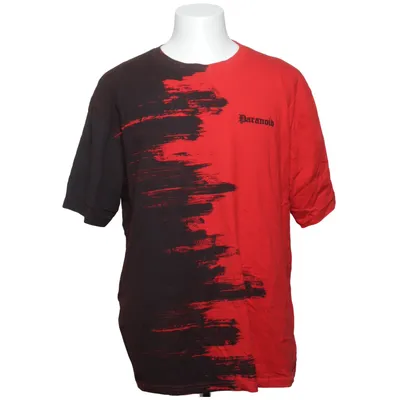 T-shirt (Rood, Zwart) van Black Squad Katoen