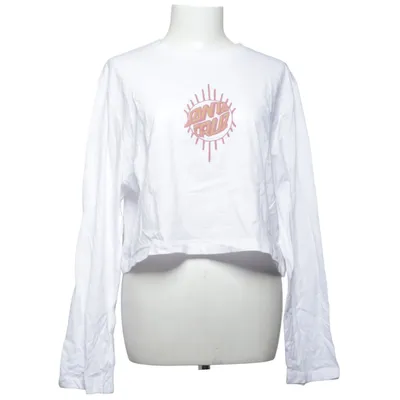 Lange mouwen shirt (Wit) van Santa Cruz Katoen
