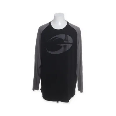 Långärmad t-shirt (Svart, Grå) från Gasp Bomull, Elastan, Polyester
