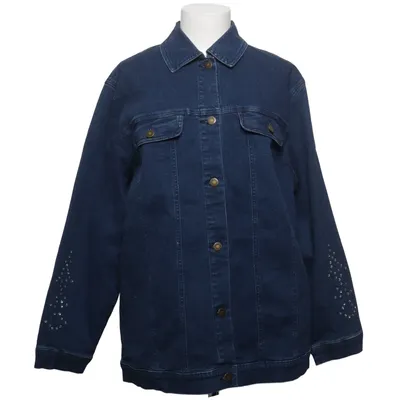 Jeansjacke (Blau) von Laura Kent Baumwolle, Elasthan