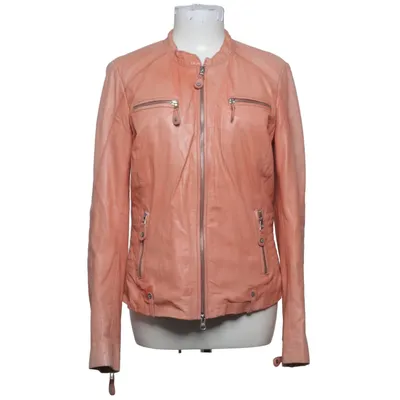 Leather jacket (Pink) from Montgomery Cotton, Leather, Polyester