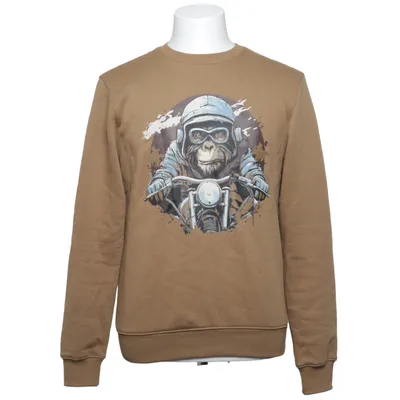 Sweatshirt (Brown) from Blend Cotton, Polyester