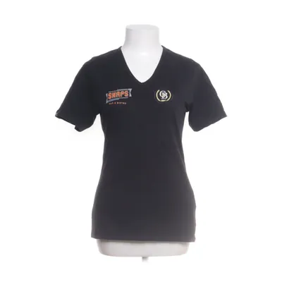 T-shirt (Svart) från Gränges Bomull, Återvunnen polyester