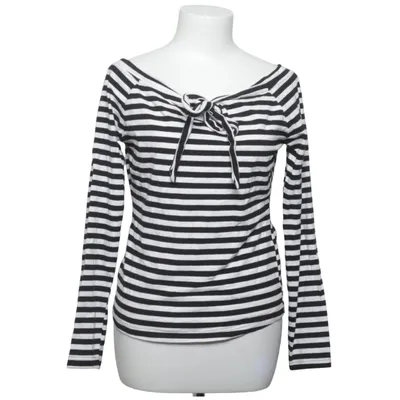 Long sleeve T-shirt (Black, White) from Voodoo Vixen Cotton, Elastane