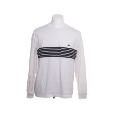Långärmad t-shirt (Vit, Svart) från Lacoste Bomull