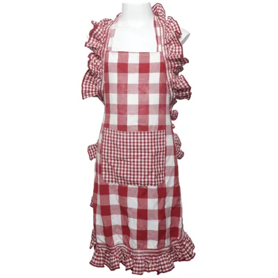 Apron (Red, White) from Kid / Hemtex