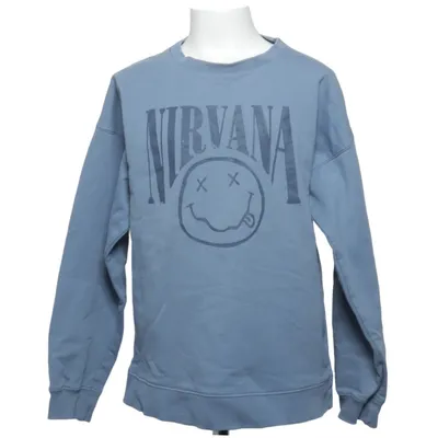 Sweatshirt (Blå) fra Nirvana Bomuld, Polyester