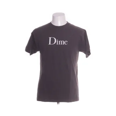 T-shirt (Bruin, Wit) van Dime Katoen