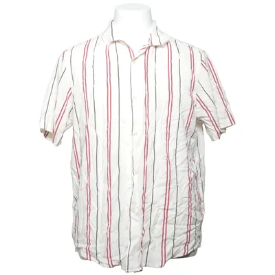 Kortärmad skjorta (Vit, Röd, Svart) från Yourturn Viskos