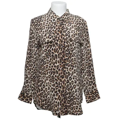 Blus (Beige, Brun, Svart) från Equipment Femme Silke