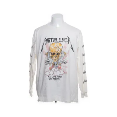 Långärmad t-shirt (Vit, Flerfärgad) från Metallica Bomull