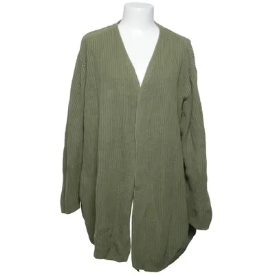 Cardigan (Green) from Pure by Ulla Popken Organic cotton