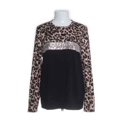 Top (Black, Multicolored) from Emery Rose Elastane, Polyester